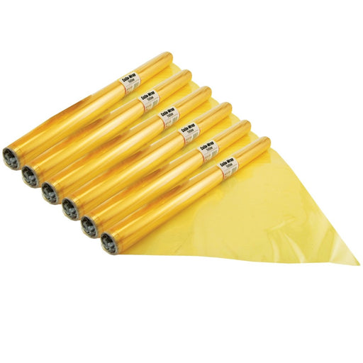 Cello-Wrap™ Roll, Yellow, 20" x 12.5', 6 Rolls - Kidsplace.store