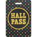 Chalkboard Brights Hall Pass with Lanyard, 4 Per Pack, 3 Packs - Kidsplace.store