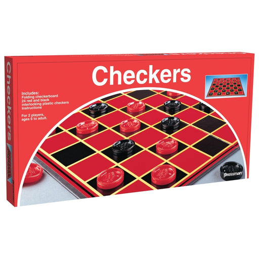 Checkers Game, Pack of 4 - Kidsplace.store