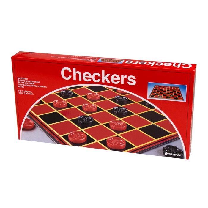 Checkers Game, Pack of 6 - Kidsplace.store