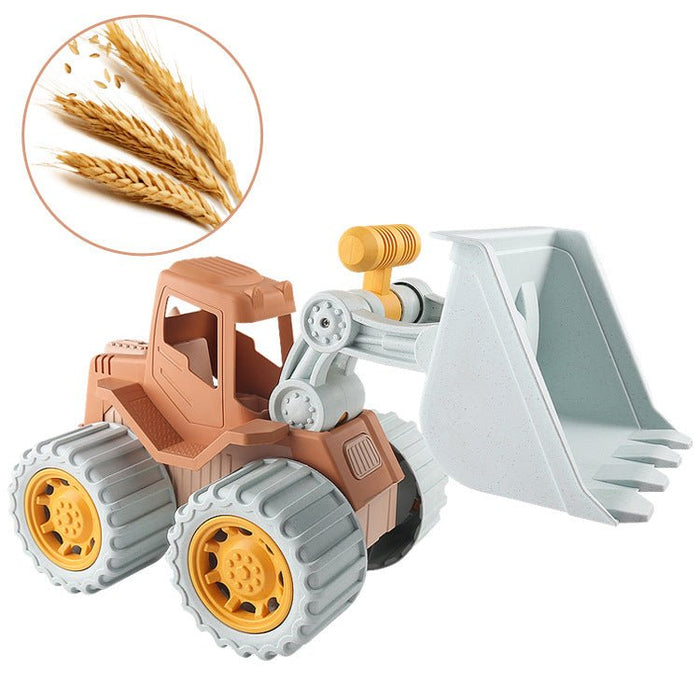 Children Wheat Straw Medium Beach Simulation Dredger Toy - Kidsplace.store