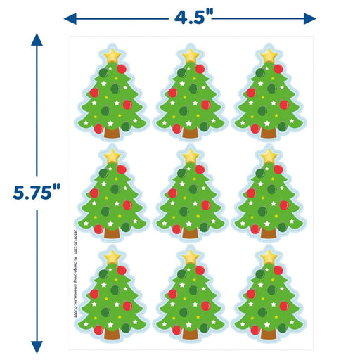 Christmas Tree Giant Stickers, 36 Per Pack, 12 Packs - Kidsplace.store