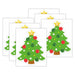 Christmas Trees Paper Cut-Outs, 36 Per Pack, 6 Packs - Kidsplace.store