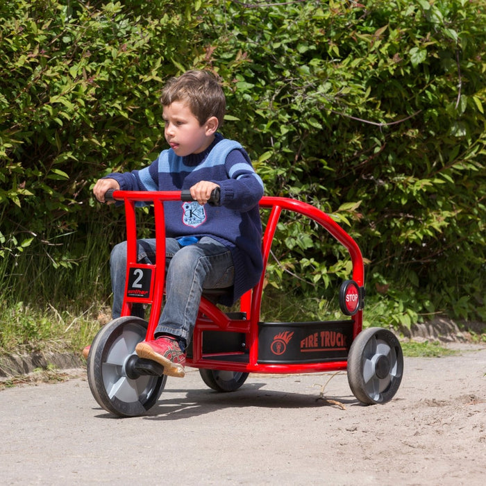 Circleline Fire Truck Tricycle - Kidsplace.store