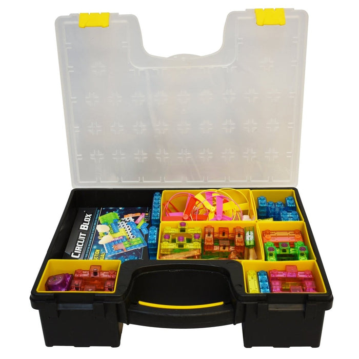 Circuit Blox 395, Circuit Board Building Blocks Classroom Set, 264 Pieces - Kidsplace.store