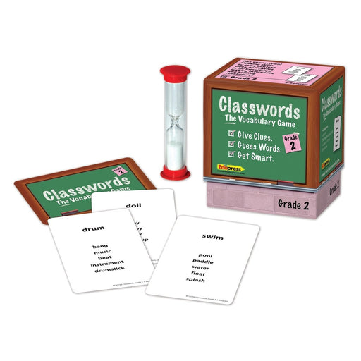 Classwords Vocabulary Game, Grade 2 - Kidsplace.store