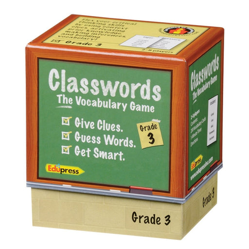 Classwords Vocabulary Game, Grade 3 - Kidsplace.store