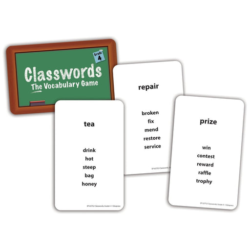 Classwords Vocabulary Game, Grade 4 - Kidsplace.store