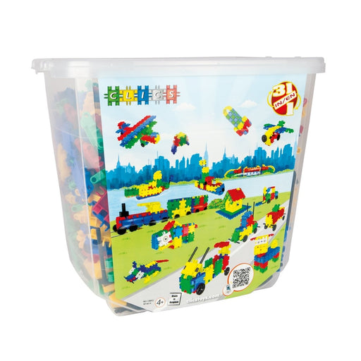 CLICS, 850-Piece Bucket - Kidsplace.store
