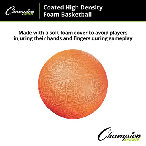 Coated High Density Foam Basketball, Size 3, Pack of 2 - Kidsplace.store