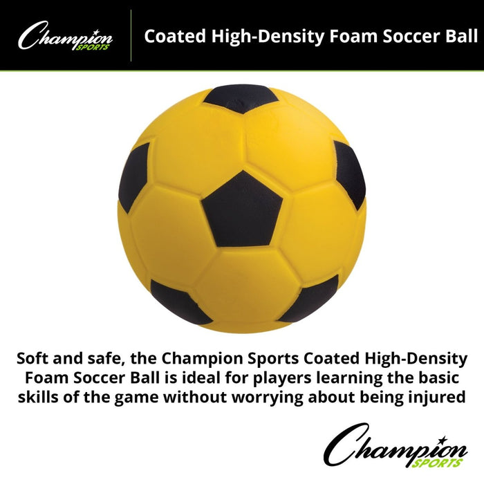 Coated High Density Foam Soccer Ball, Size 4 - Kidsplace.store