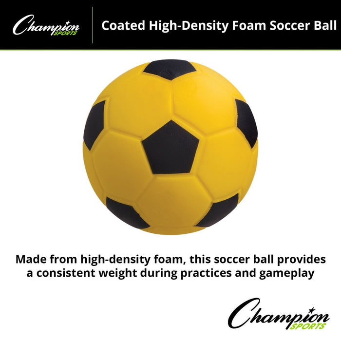 Coated High Density Foam Soccer Ball, Size 4 - Kidsplace.store