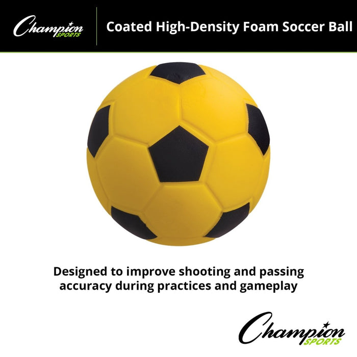 Coated High Density Foam Soccer Ball, Size 4 - Kidsplace.store