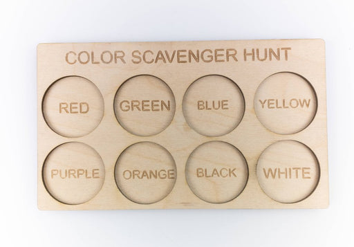 color scavenger hunt - Kidsplace.store