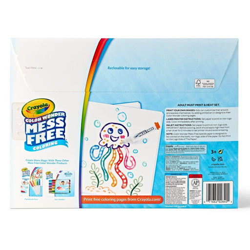 Color Wonder® Blank Coloring Pages, 50 Per Pack, 2 Packs - Kidsplace.store