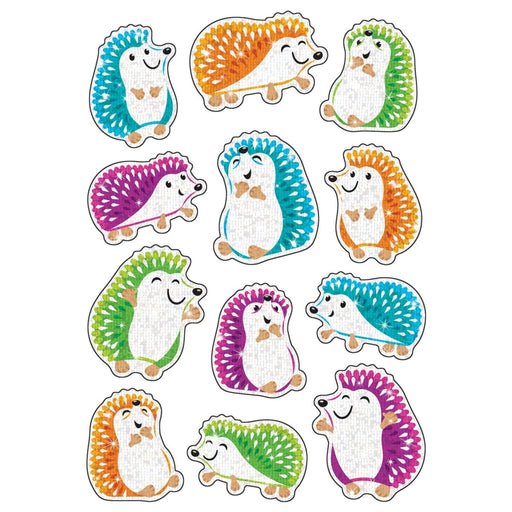 Colorful Hedgehogs Sparkle Stickers®, 24 Per Pack, 6 Packs - Kidsplace.store