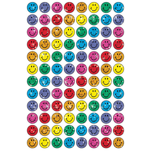 Colorful Smiles superSpots® Stickers-Sparkle, 400 Per Pack, 6 Packs - Kidsplace.store