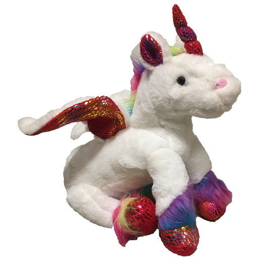 Colorful Unicorn 14" Plush Stuffed Animal - Kidsplace.store