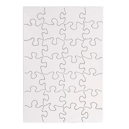 Compoz-A-Puzzle®, 5 1/2" x 8" Rectangle, 28-Piece, Pack of 24 - Kidsplace.store