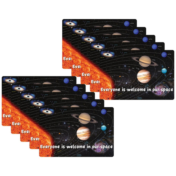 Computer Mouse Pad, 8" x 10", Everyone is Welcome in our Space, Pack of 10 - Kidsplace.store