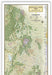 Continental Divide Trail Map, In Gift Box, 18" x 48" - Kidsplace.store