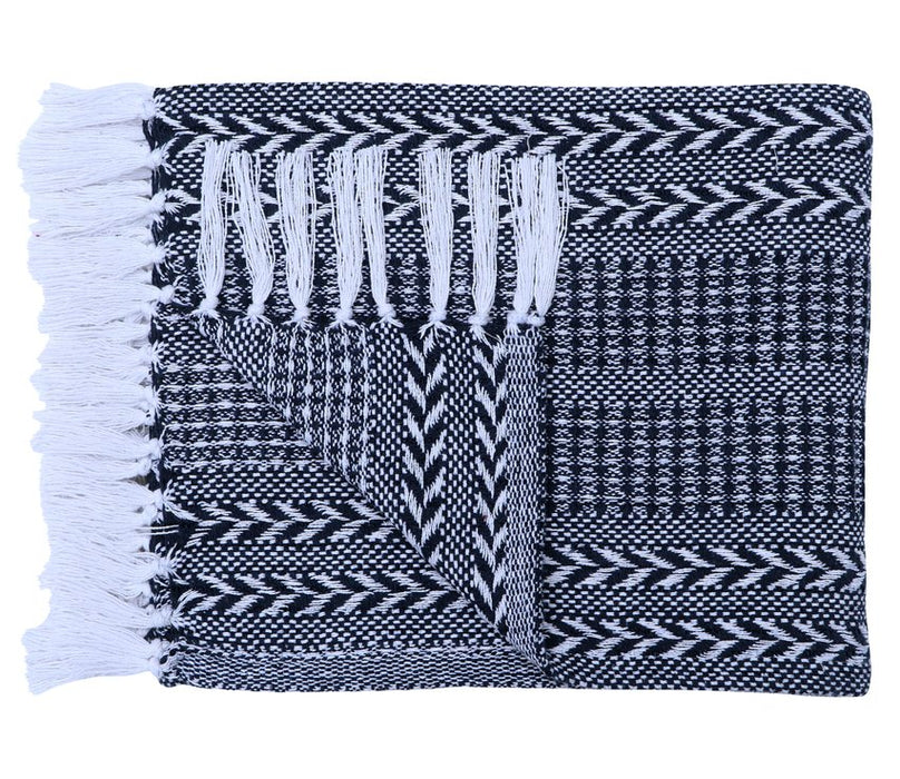Cotton Hand Woven Soft Cozy Warm Lightweight Batik Throw Blanket - Kidsplace.store