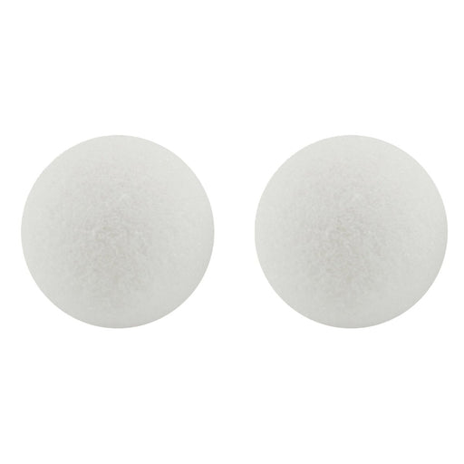 Craft Foam Balls, 4 Inch, White, Pack of 12 - Kidsplace.store