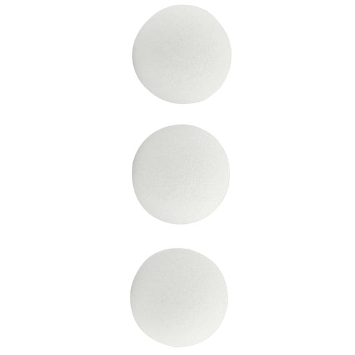 Craft Foam Balls, 4 Inch, White, Pack of 36 - Kidsplace.store