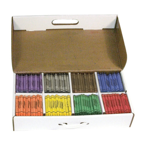 Crayons, Master Pack, 8 Colors (50 Each), 400 Count - Kidsplace.store