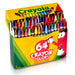 Crayons, Regular Size, 64 Per Box, 3 Boxes - Kidsplace.store