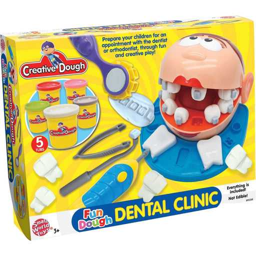 Creative Dough Fun Dough Activity Set - Dental Clinic - Kidsplace.store