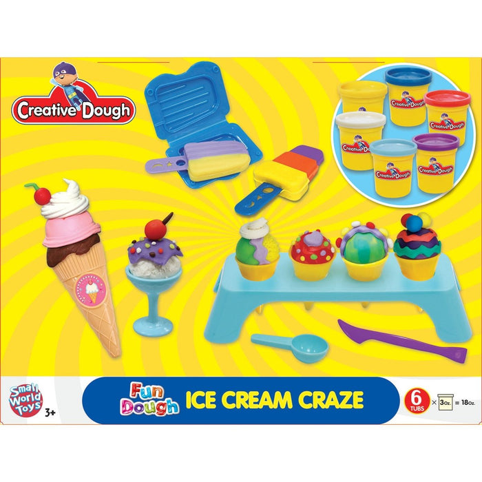 Creative Dough Fun Dough Activity Set - Ice Cream Craze - Kidsplace.store