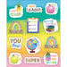 Creatively Inspired Motivators Shape Stickers, 72 Per Pack, 12 Packs - Kidsplace.store