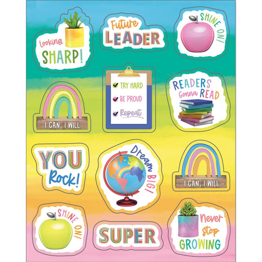 Creatively Inspired Motivators Shape Stickers, 72 Per Pack, 12 Packs - Kidsplace.store