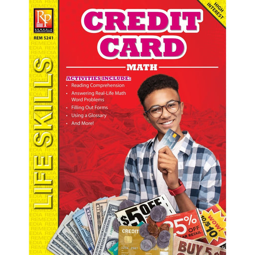 Credit Card Math: Life Skills Math Series, Pack of 3 - Kidsplace.store