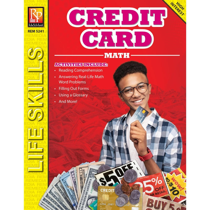 Credit Card Math: Life Skills Math Series, Pack of 3 - Kidsplace.store