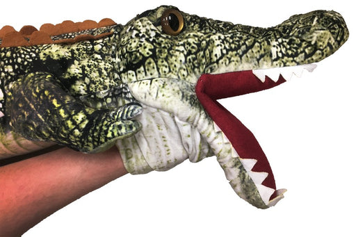 Crocodile 40" Hand Puppet Plush Stuffed Animal - Kidsplace.store
