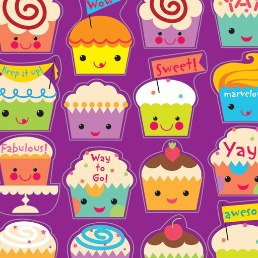 Cupcake Scented Stickers, 80 Per Pack, 6 Packs - Kidsplace.store