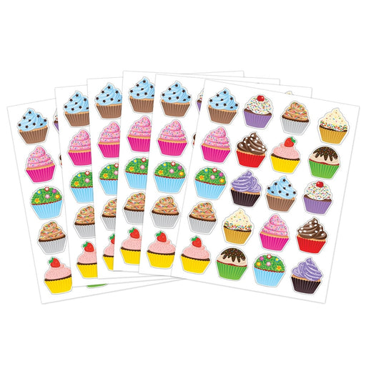 Cupcakes Stickers, 120 Per Pack, 12 Packs - Kidsplace.store