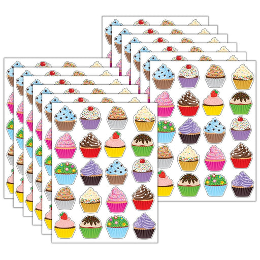 Cupcakes Stickers, 120 Per Pack, 12 Packs - Kidsplace.store