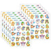 Cute Critters Stickers, 120 Per Pack, 12 Packs - Kidsplace.store