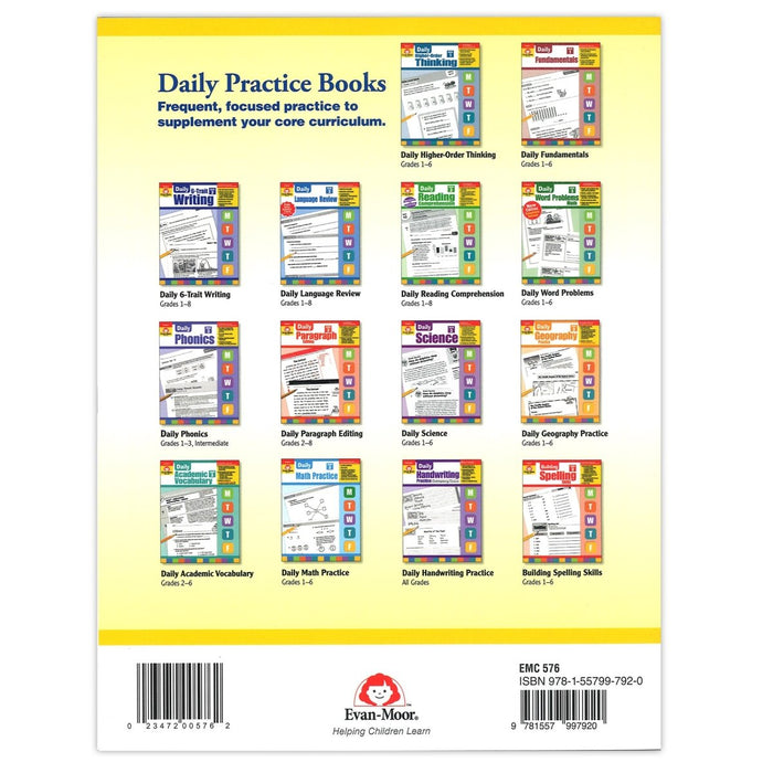 Daily Language Review Teacher's Edition, Grade 6 - Kidsplace.store