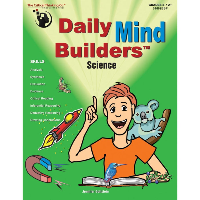 Daily Mind Builders Science Book, Grade 5-12 - Kidsplace.store