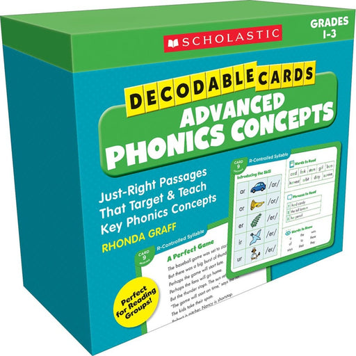 Decodable Cards: Advanced Phonics Concepts - Kidsplace.store