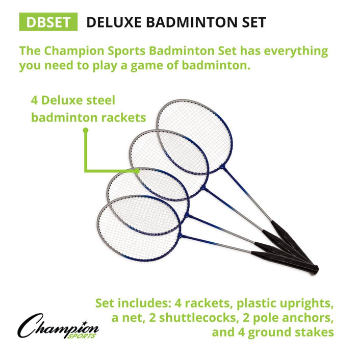 Deluxe Badminton Set - Kidsplace.store