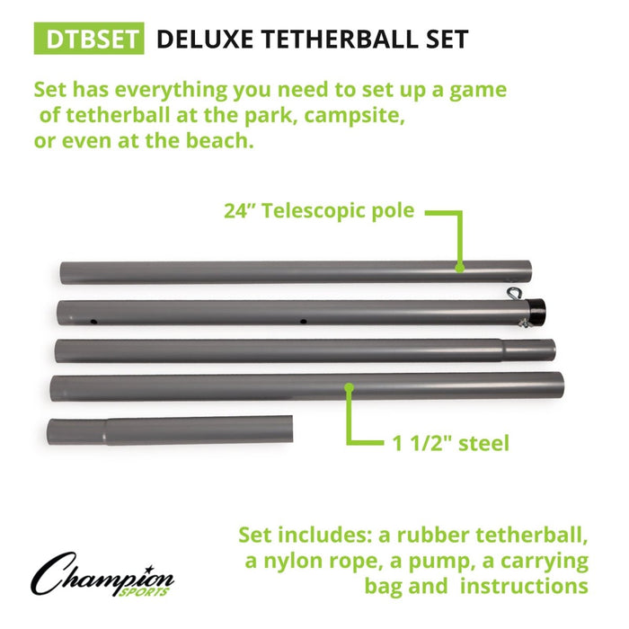 Deluxe Tether Ball Set - Kidsplace.store