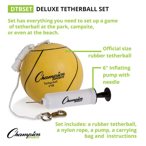 Deluxe Tether Ball Set - Kidsplace.store