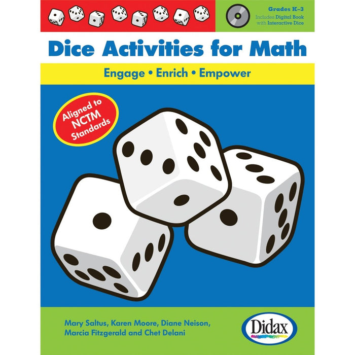 Dice Activities for Math Book & CD - Kidsplace.store