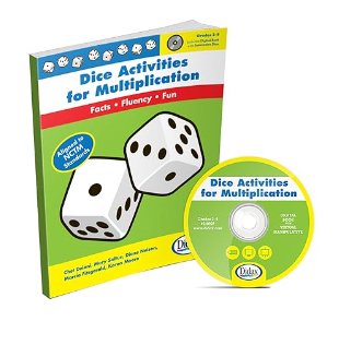 Dice Activities for Multiplication Book & CD - Kidsplace.store