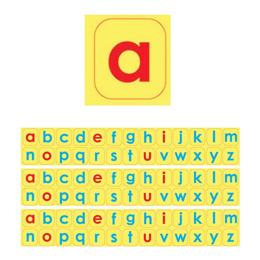 Die-Cut Magnetic Foam Lowercase Letters, 104 Pieces Per Pack, 3 Packs - Kidsplace.store